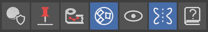 Current Smooth effect bar. The sphere and shield mean Preserve Volume.
