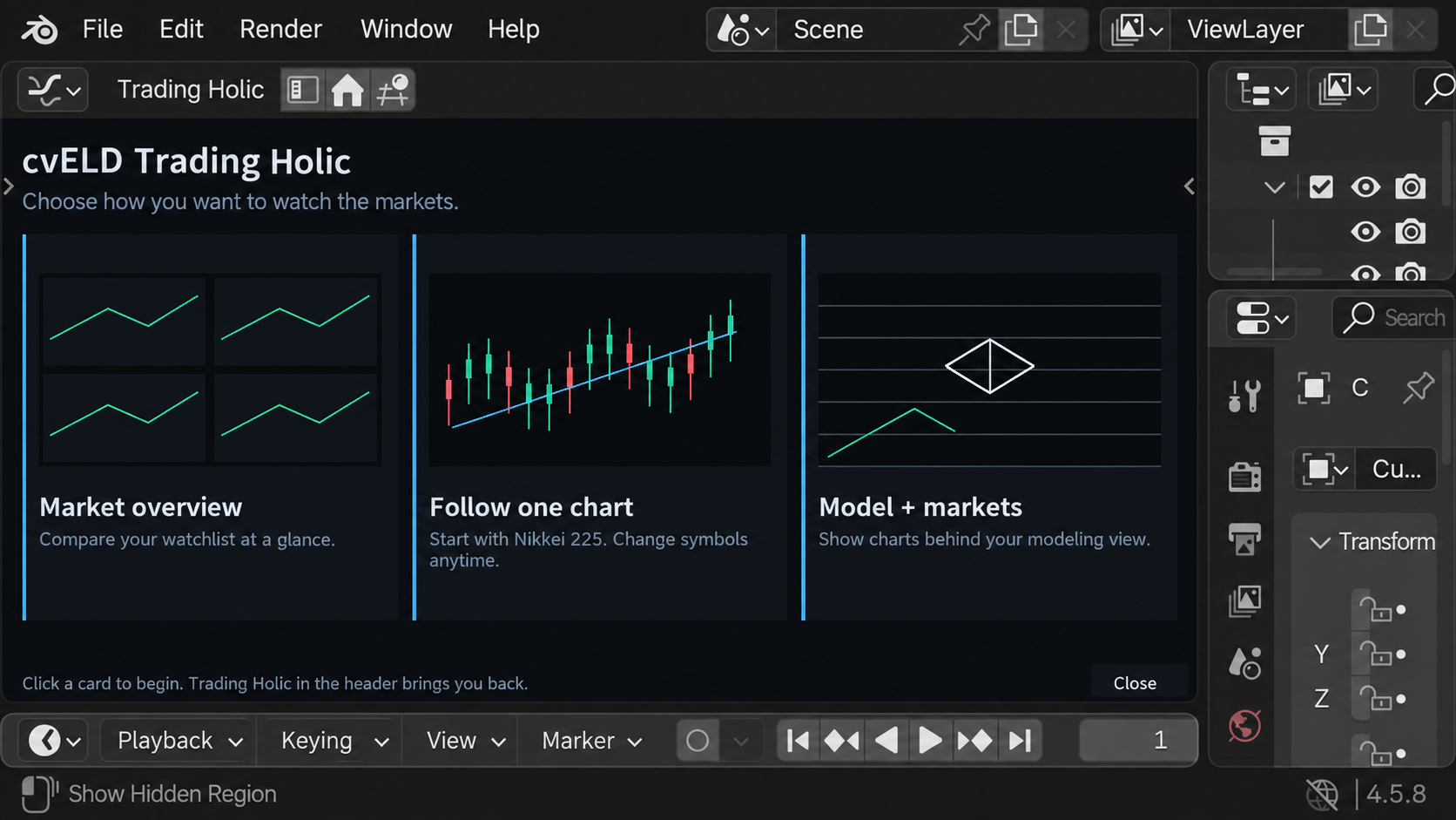 Your first chart